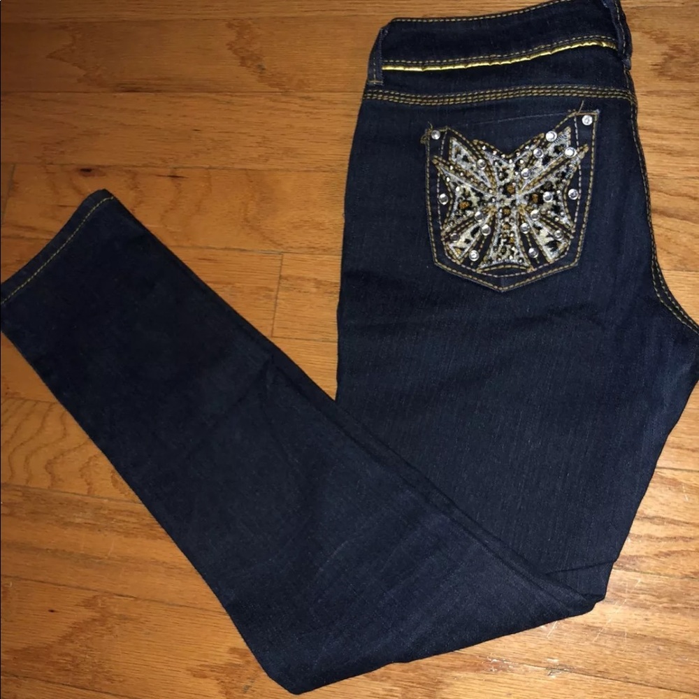 Twenty One Blk Womens Size 7/8R SEXY Jeans Pants
